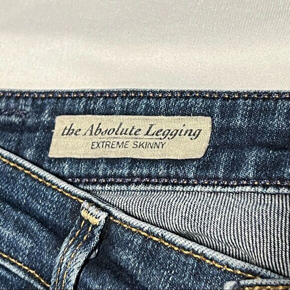 AG Adriano Goldschmied The Absolute Legging Extreme Skinny Jeans 25R - Picture 7 of 10